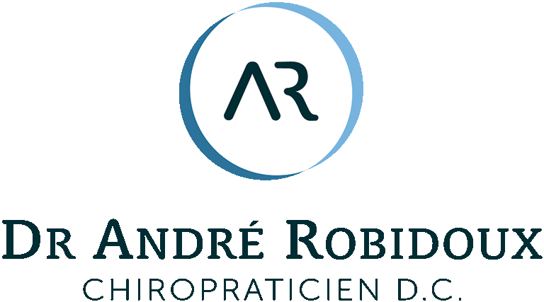 Logo de la clinique du Dr André Robidoux, chiropraticien, d.c.